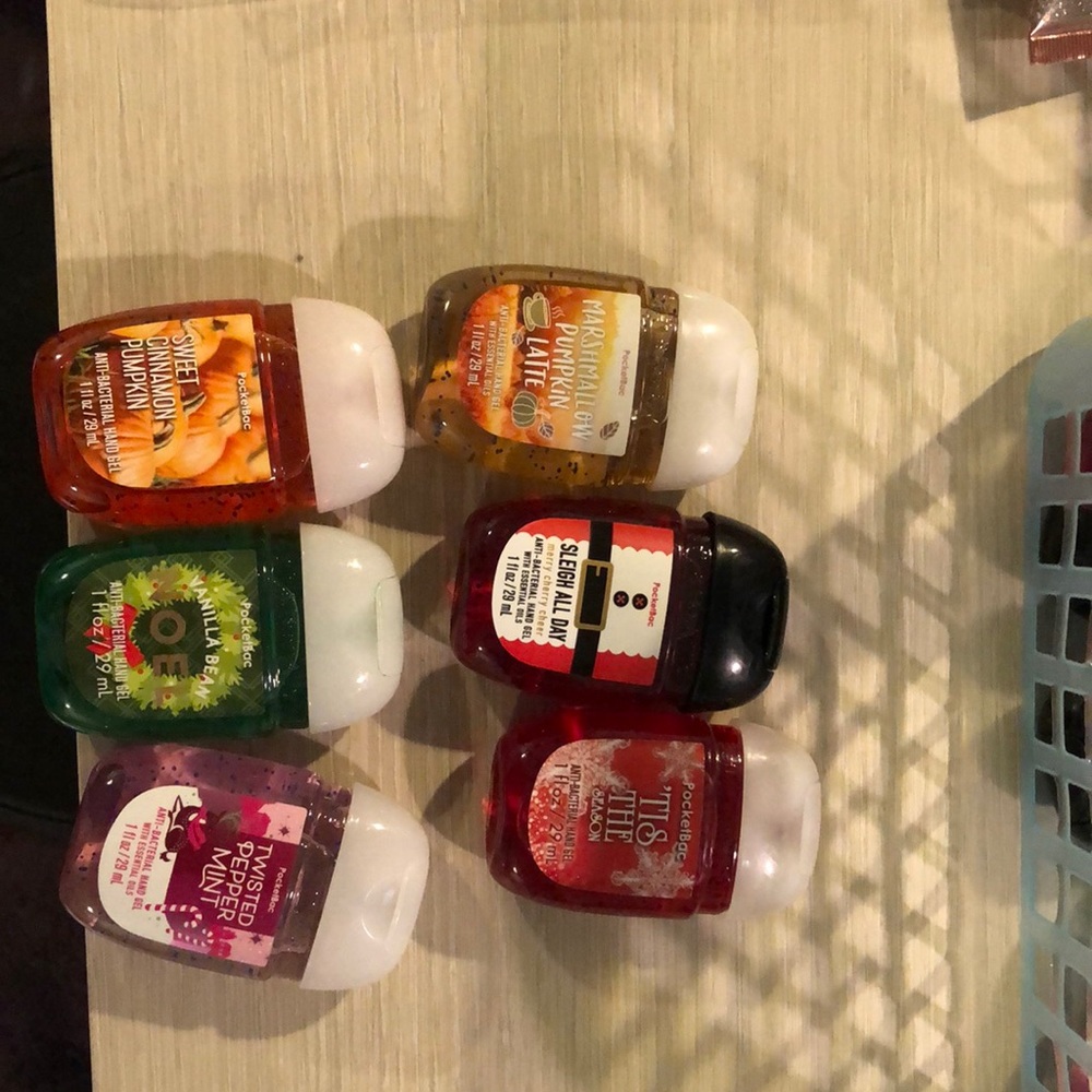 Hand sanitizer from bath and body works